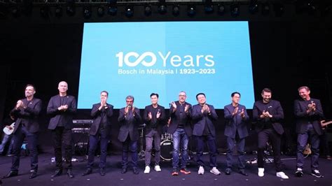 Bosch celebrates 100th anniversary in Malaysia.
